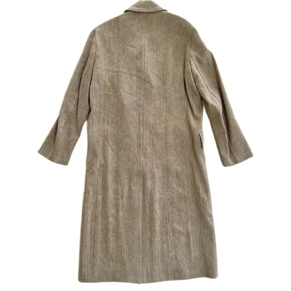 NWOT Zara Rustic Brown Linen Cotton Fall/Winter Trench Coat - Size XS - Picture 9 of 16